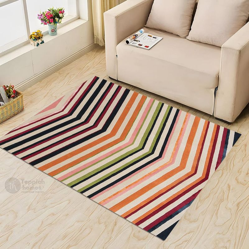 Colorful Geometric Area Rug