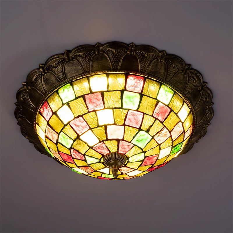 Colorful Mosaic Lamps