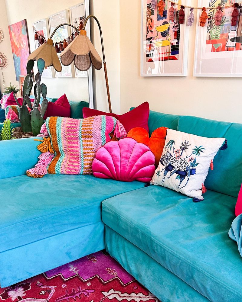 Colorful Throw Pillows