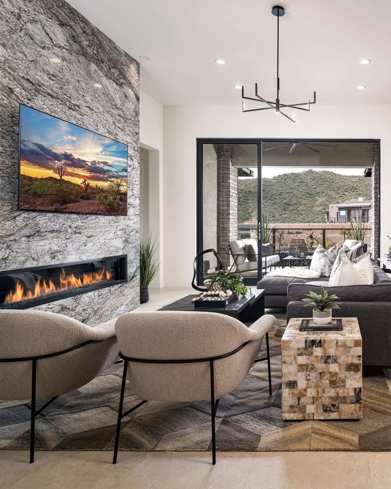 Contemporary Fireplaces