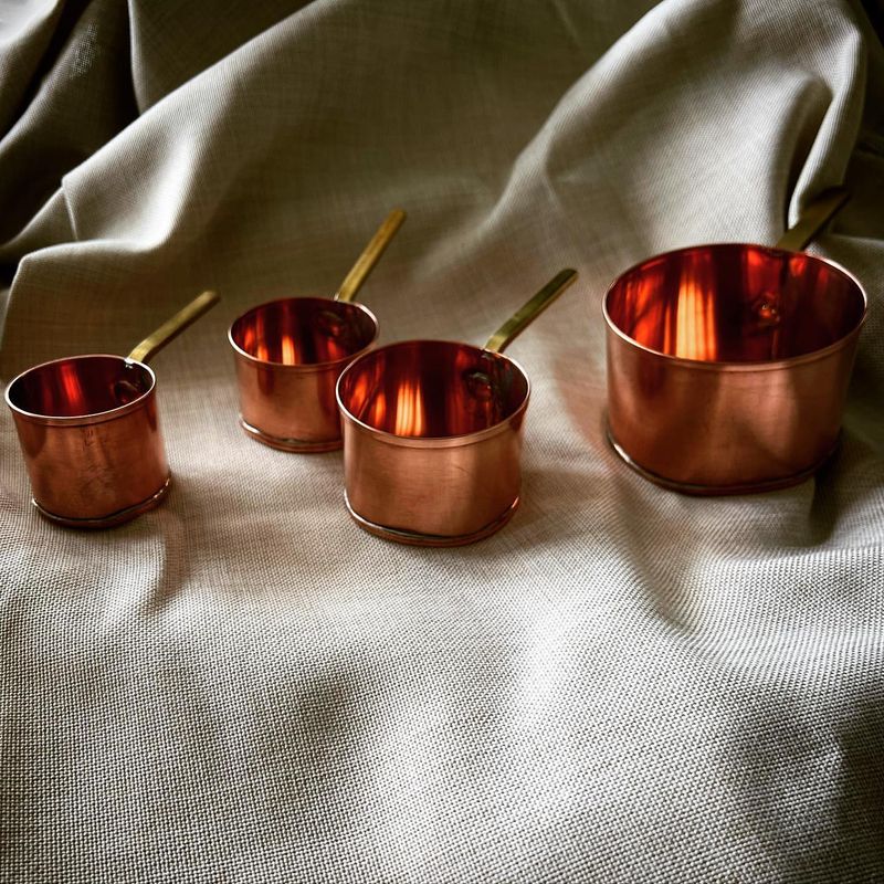 Copper Measuring Cups