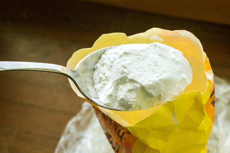 Cornstarch for Grease Spots