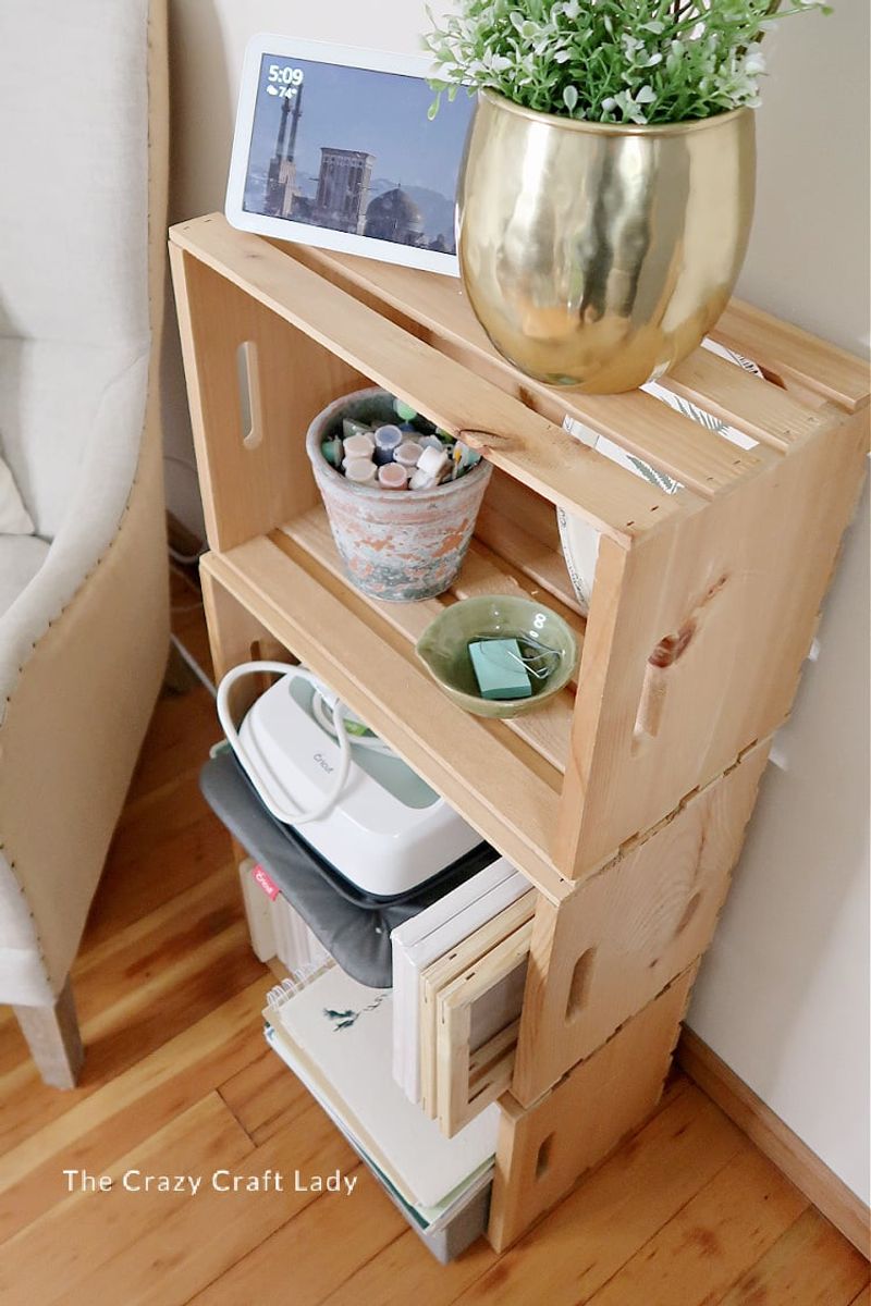 Crate Bookshelf