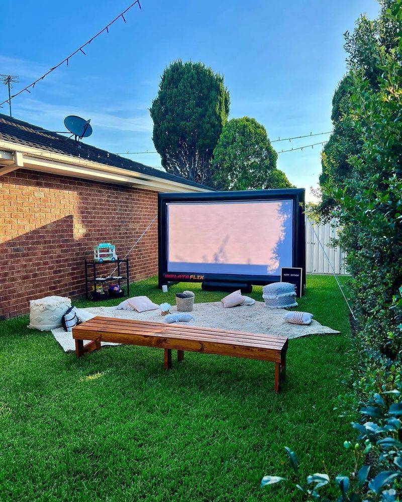 Create an Outdoor Cinema