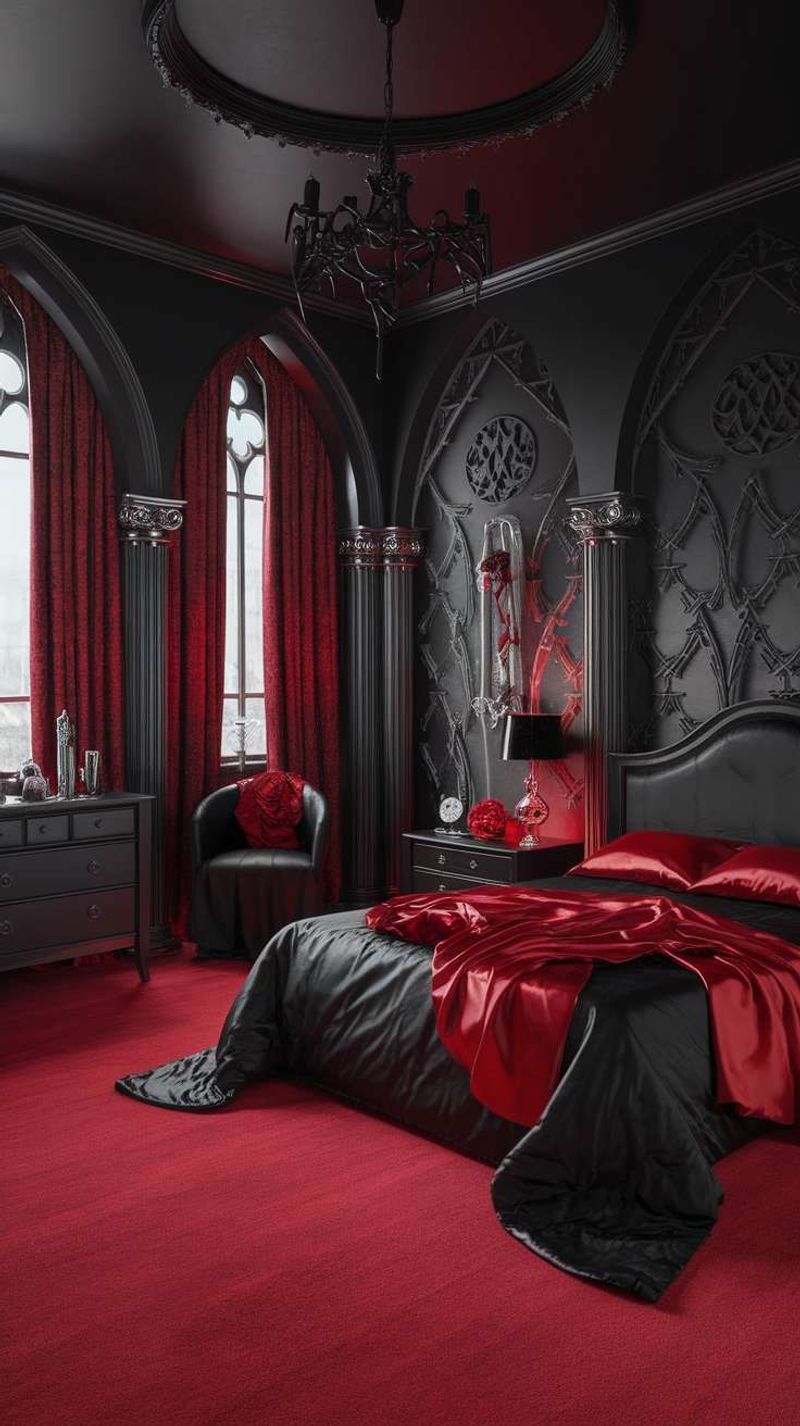 Crimson Castle Chamber