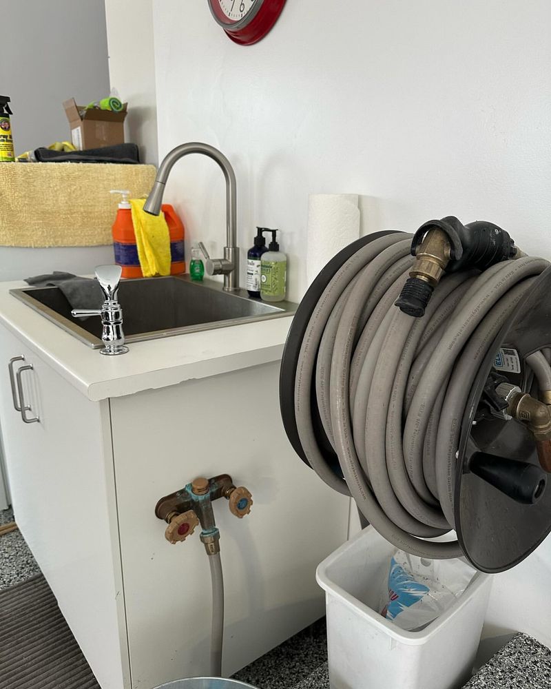 DIY Garage Sink