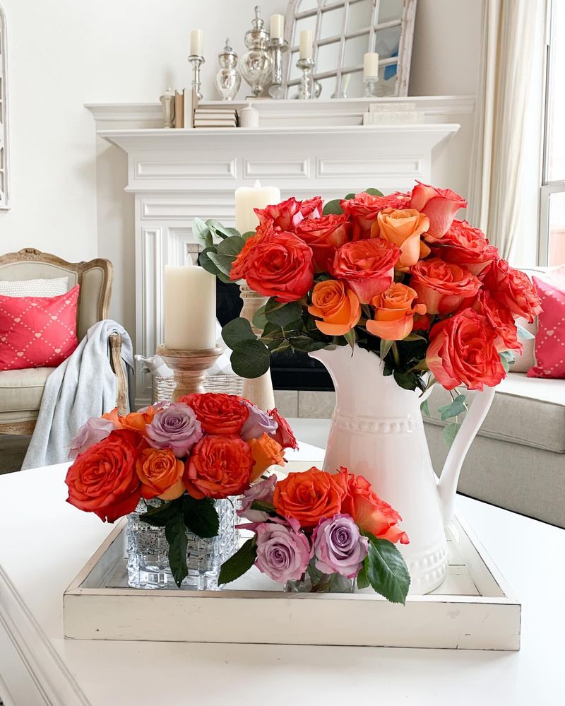 Decorate with Fresh Flowers