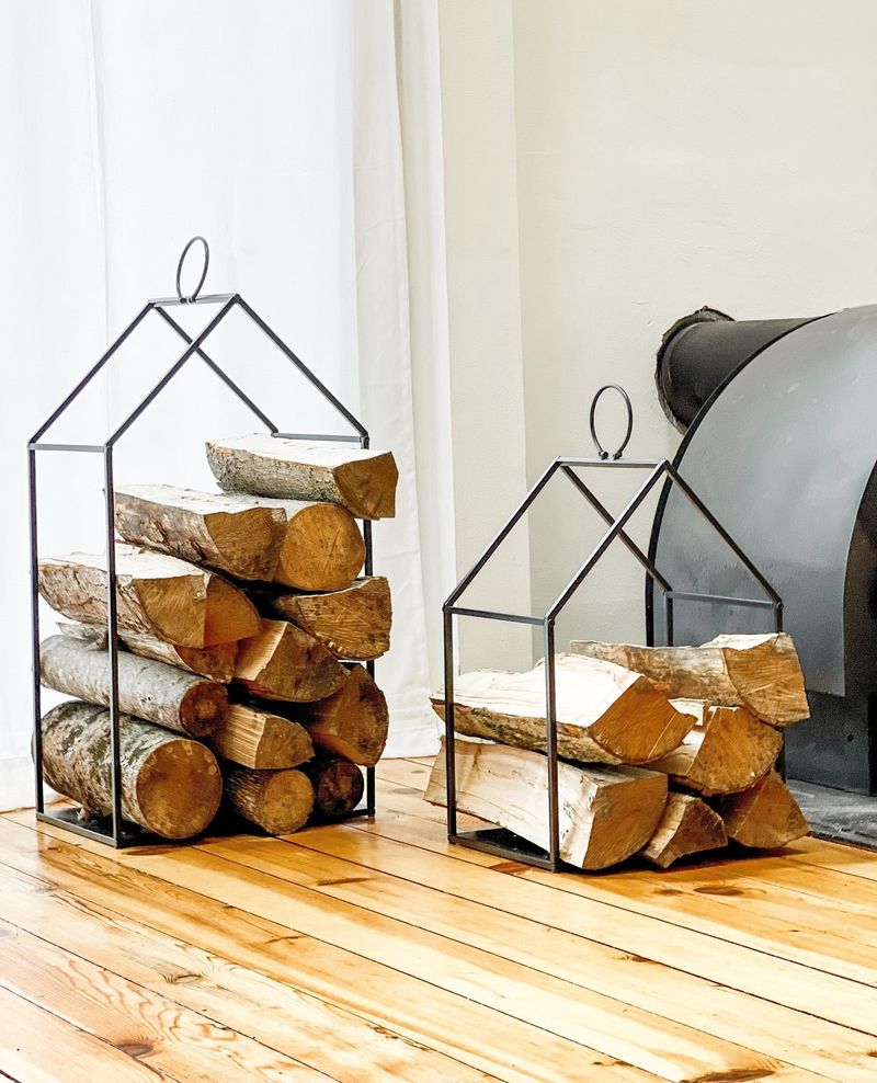 Decorative Firewood Holder