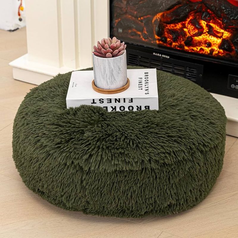 Deep Green Floor Cushions