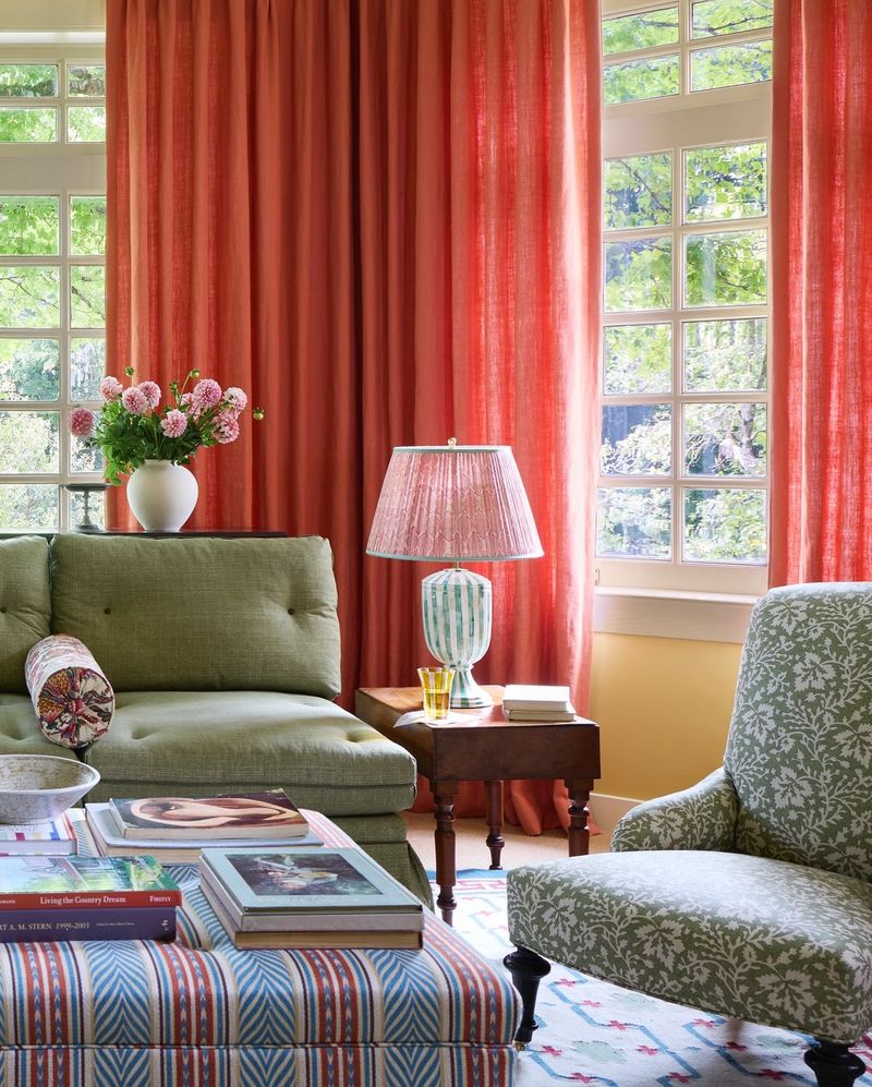 Dramatic Window Treatments