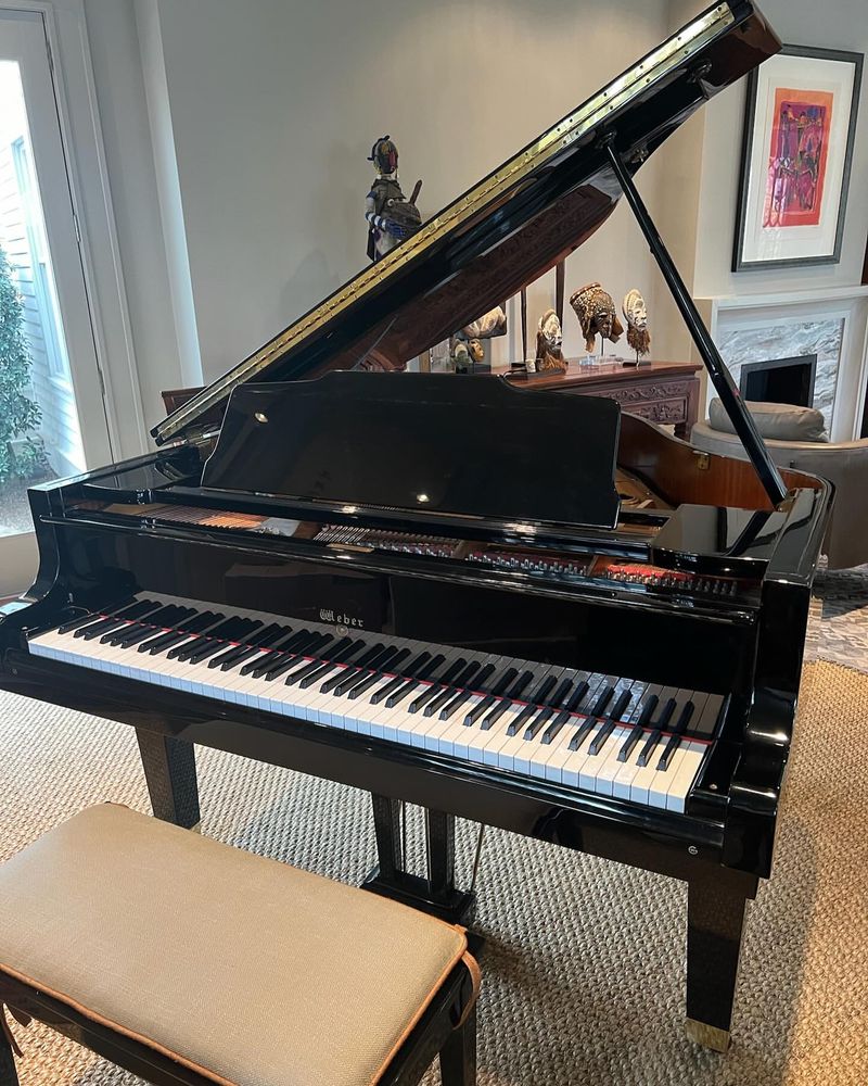 Ebony Grand Piano