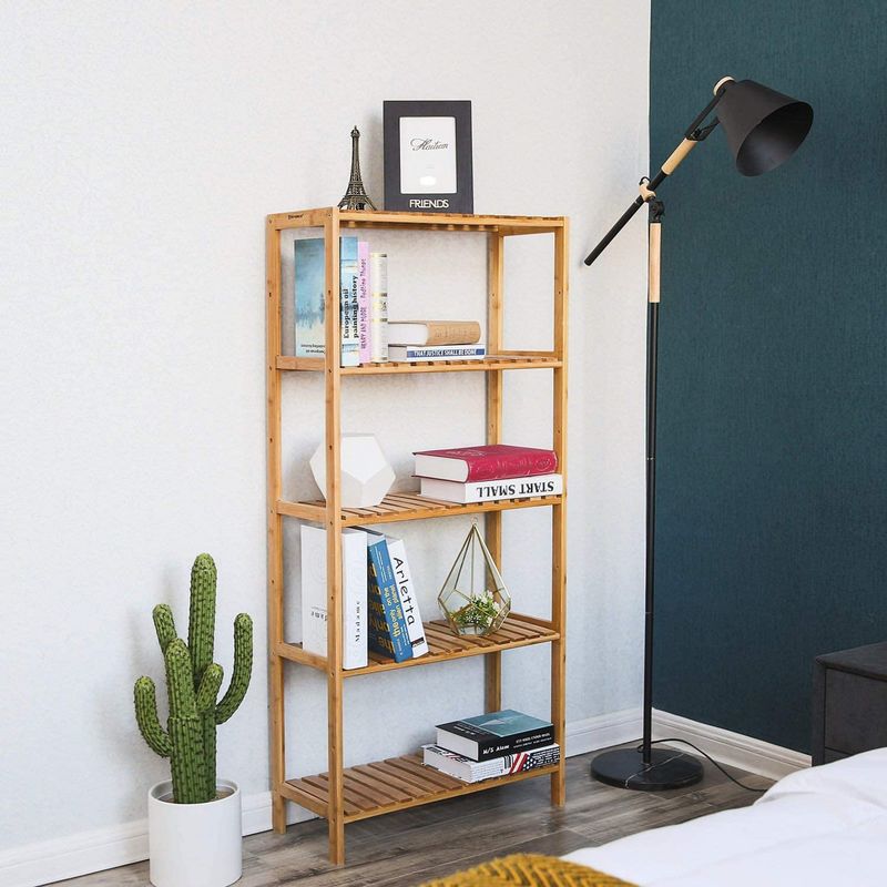 Eco-Friendly Bamboo Shelves