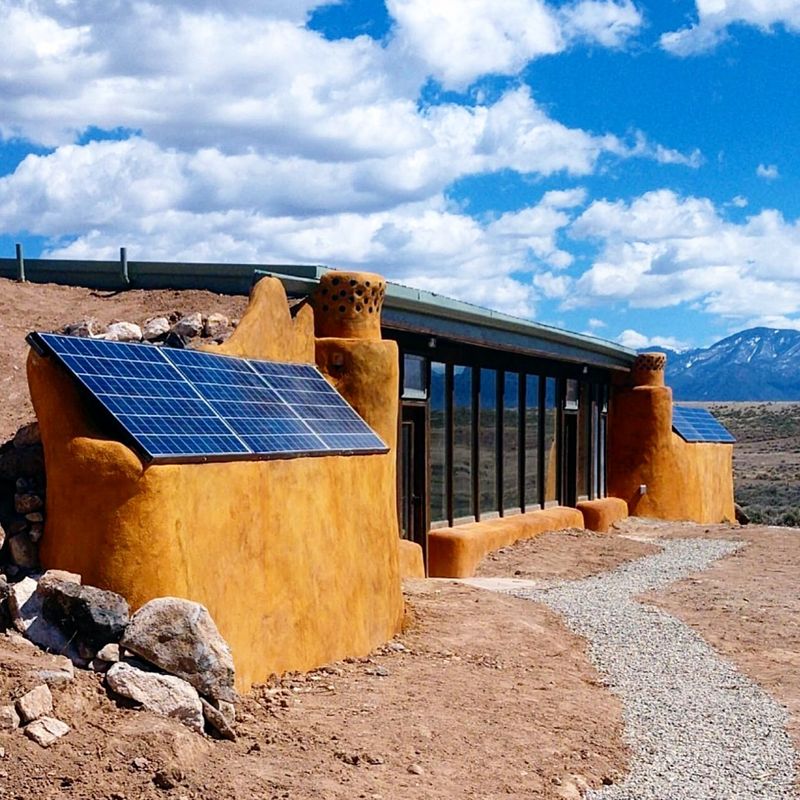 Eco House, Taos, New Mexico