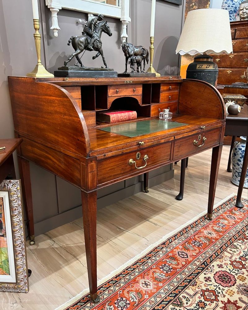 Edwardian Inlaid Writing Desk