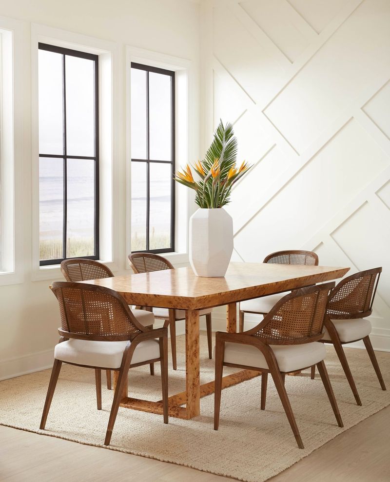 Elegant Dining Room with Earthy Hues