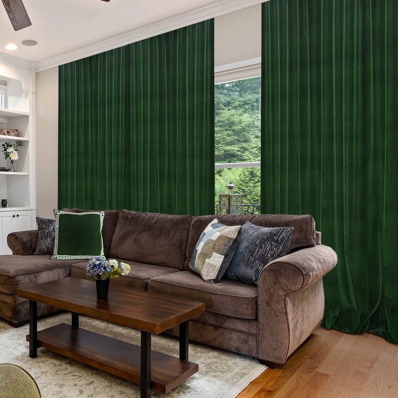 Emerald Green Curtains