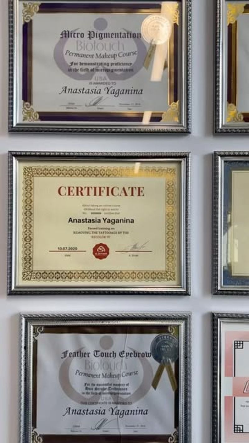 Excessive Framed Certificates