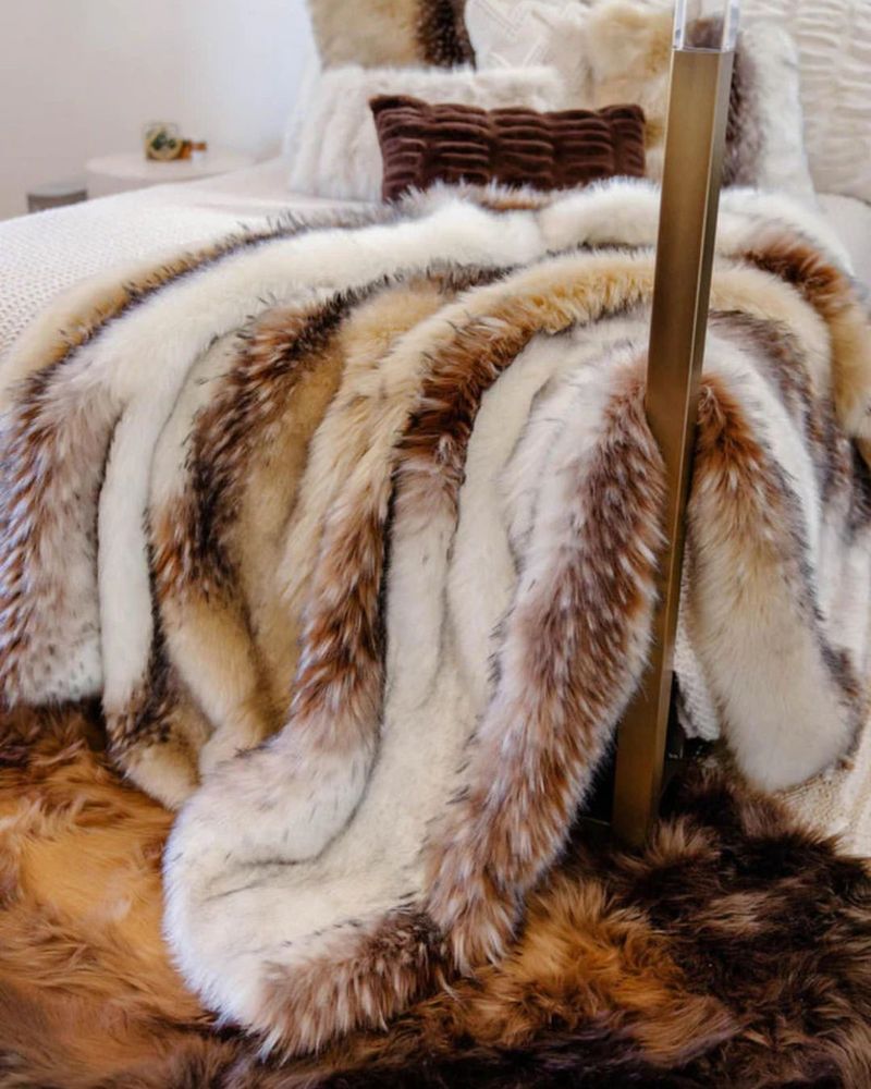 Faux Fur Throws