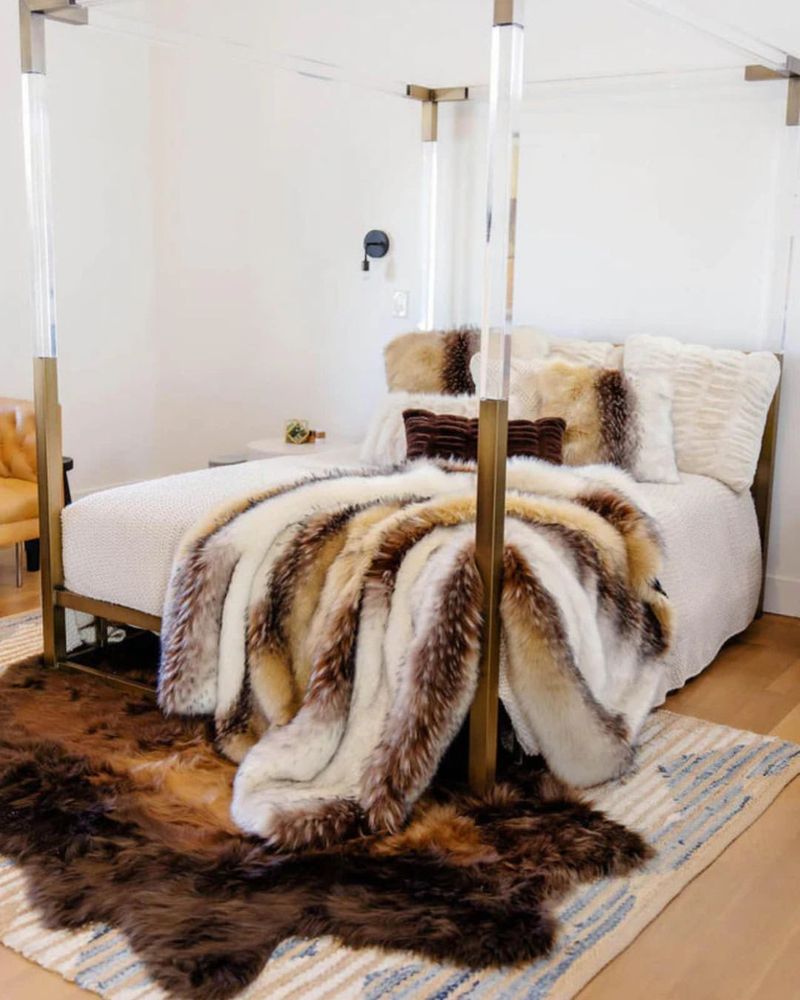 Faux Fur Throws