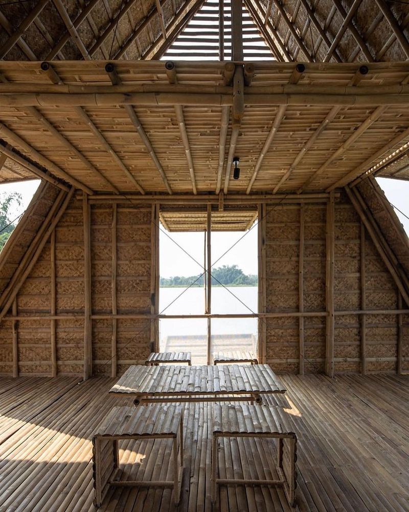 Floating Bamboo Home