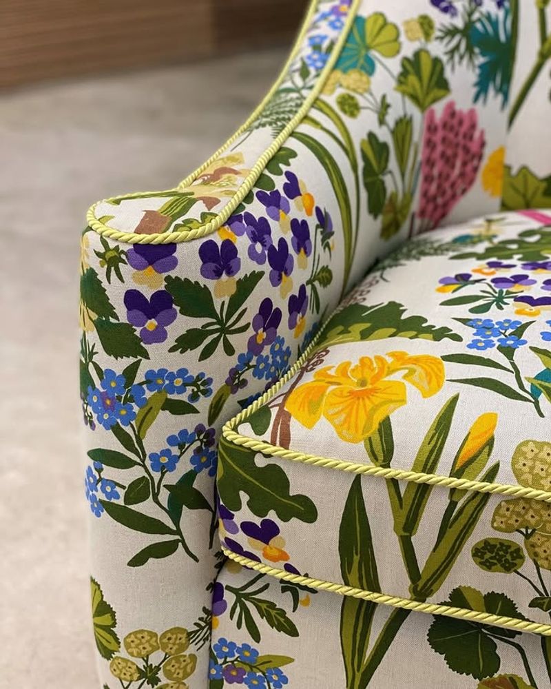 Floral Upholstery