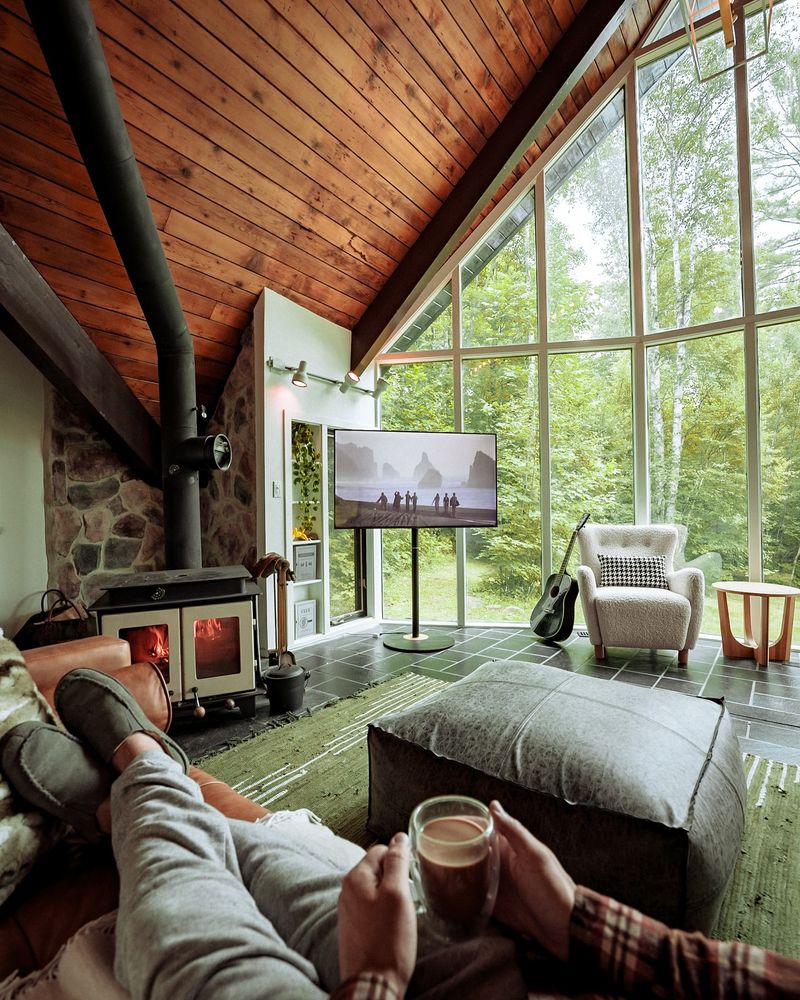 Forest Loft Living Space