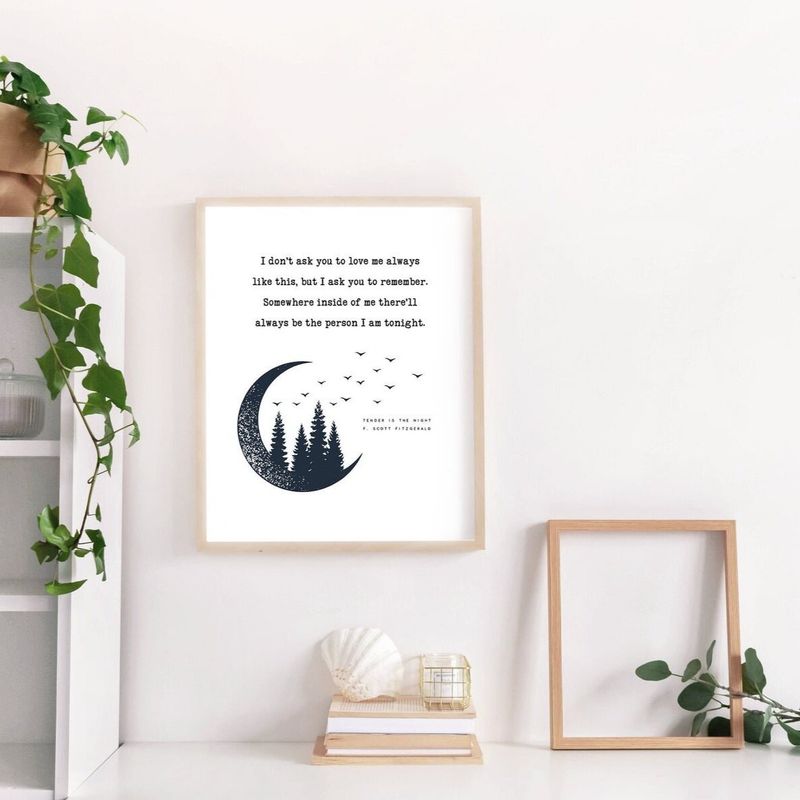 Framed Literary Quotes