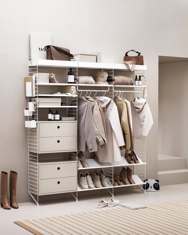 Functional Open Wardrobes