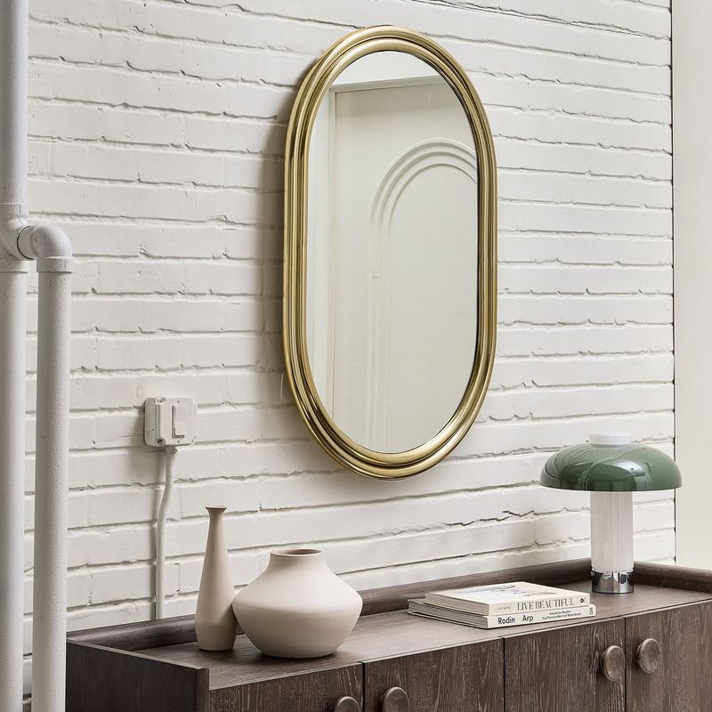 Gold Accent Mirror