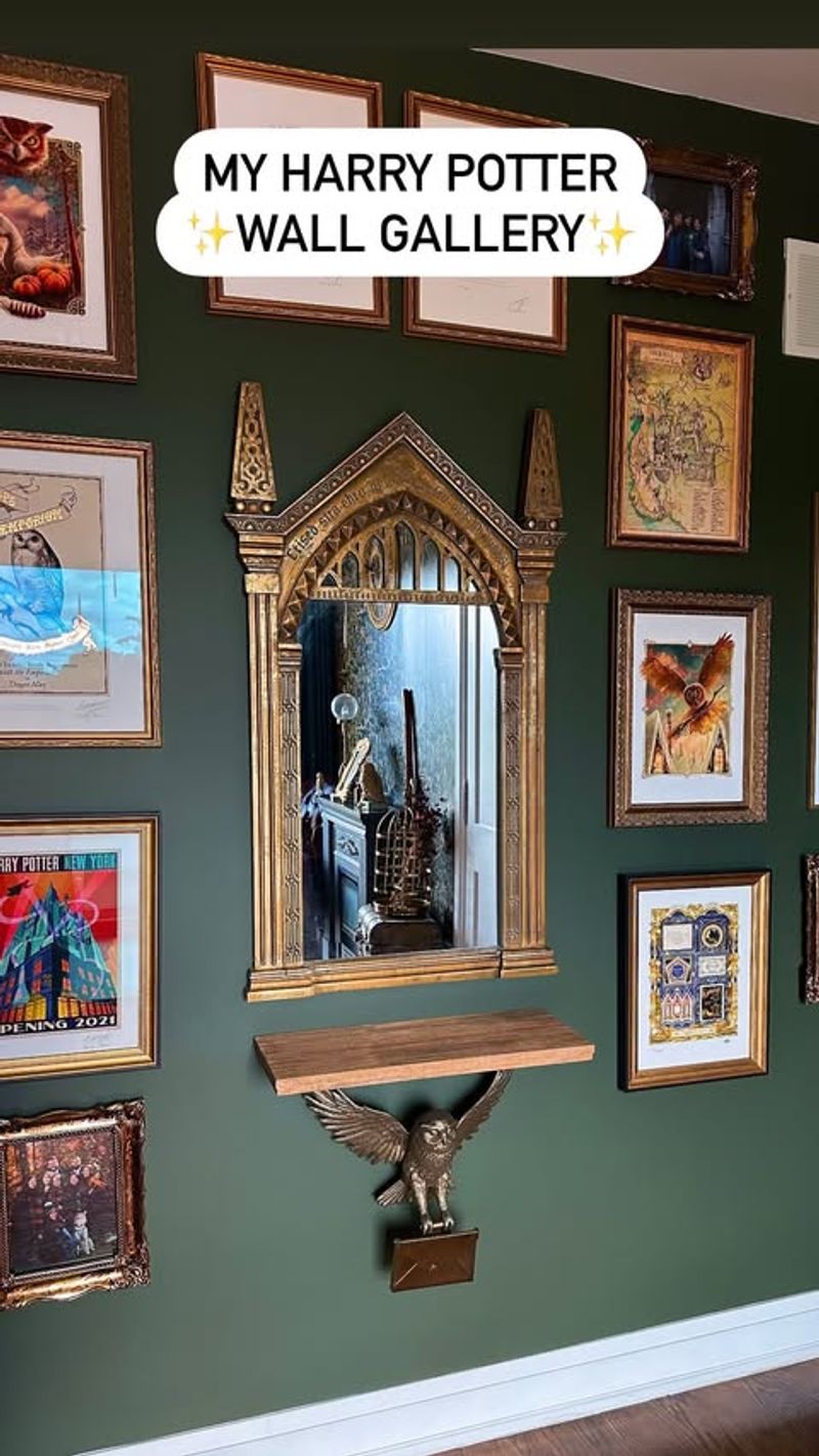 Gryffindor Gallery Wall