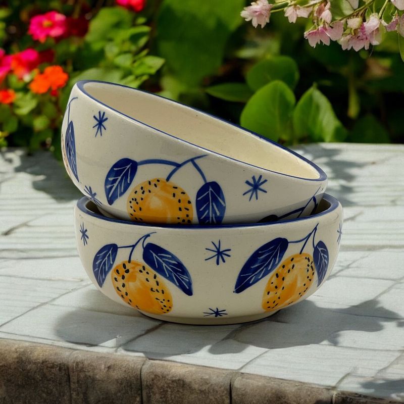 Hand-painted Ceramic Bowl