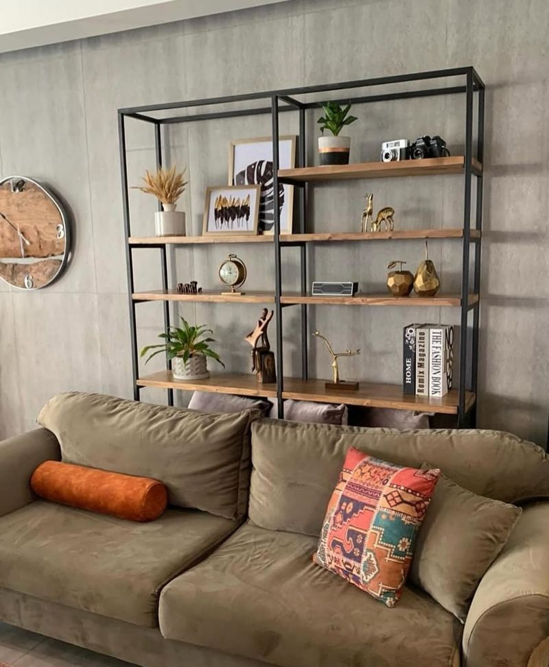 Industrial-Style Shelving