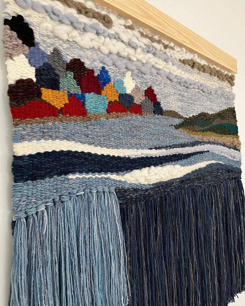 Handwoven Wool Tapestry