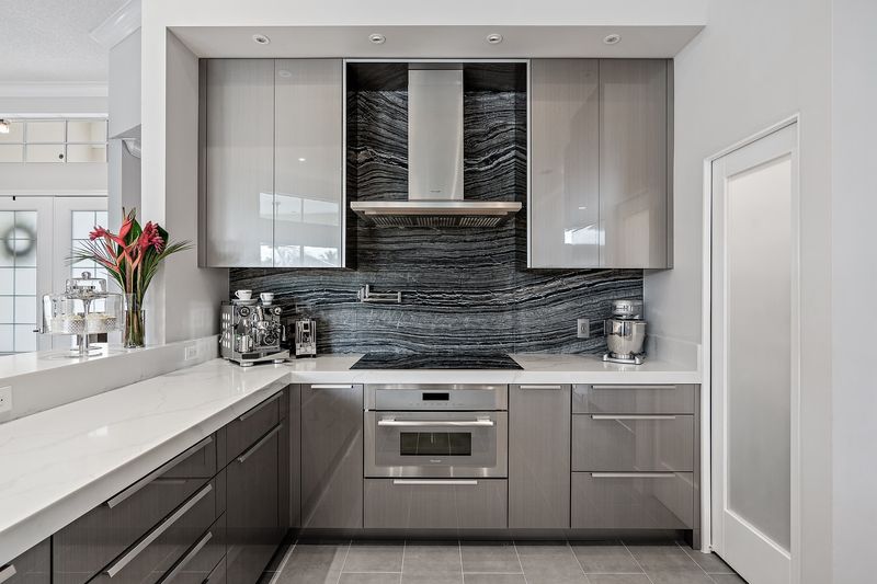 High-Gloss Cabinetry