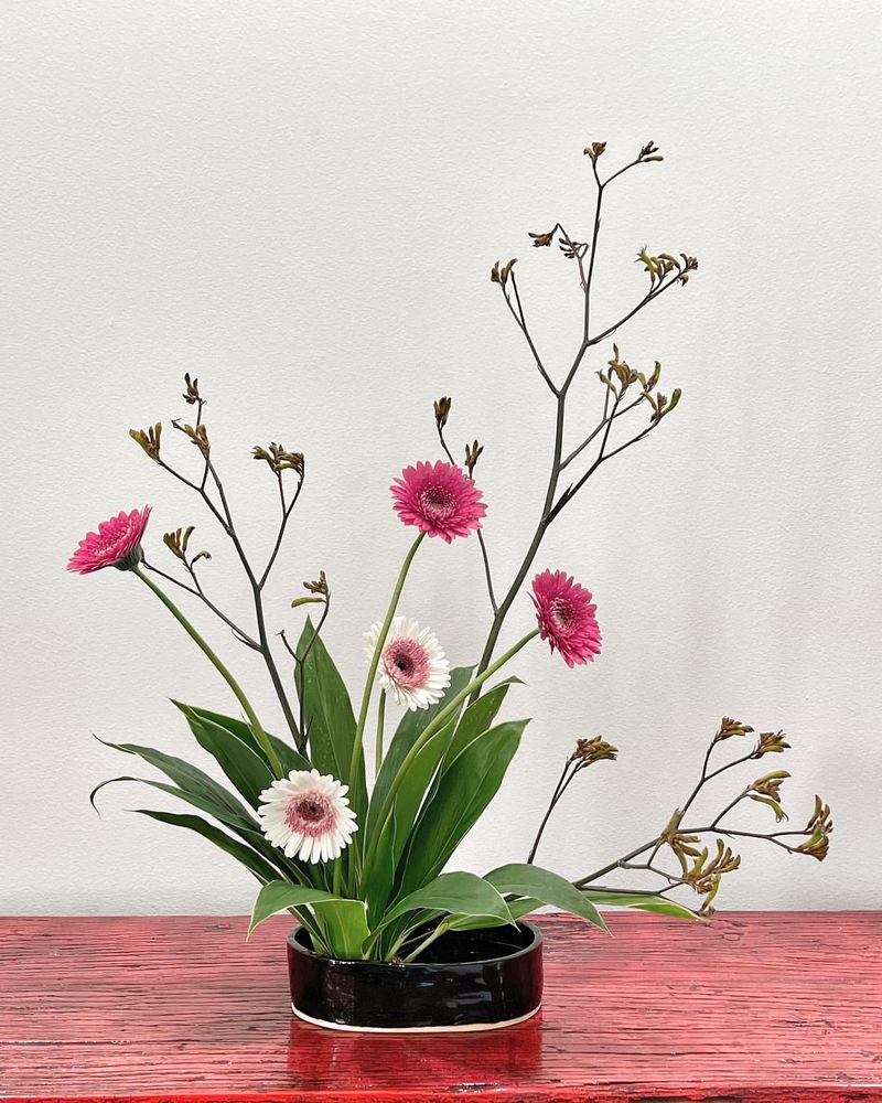 Ikebana Flower Arrangements