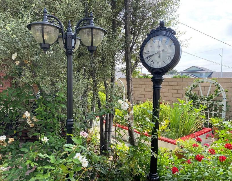 Incorporate an Outdoor Clock