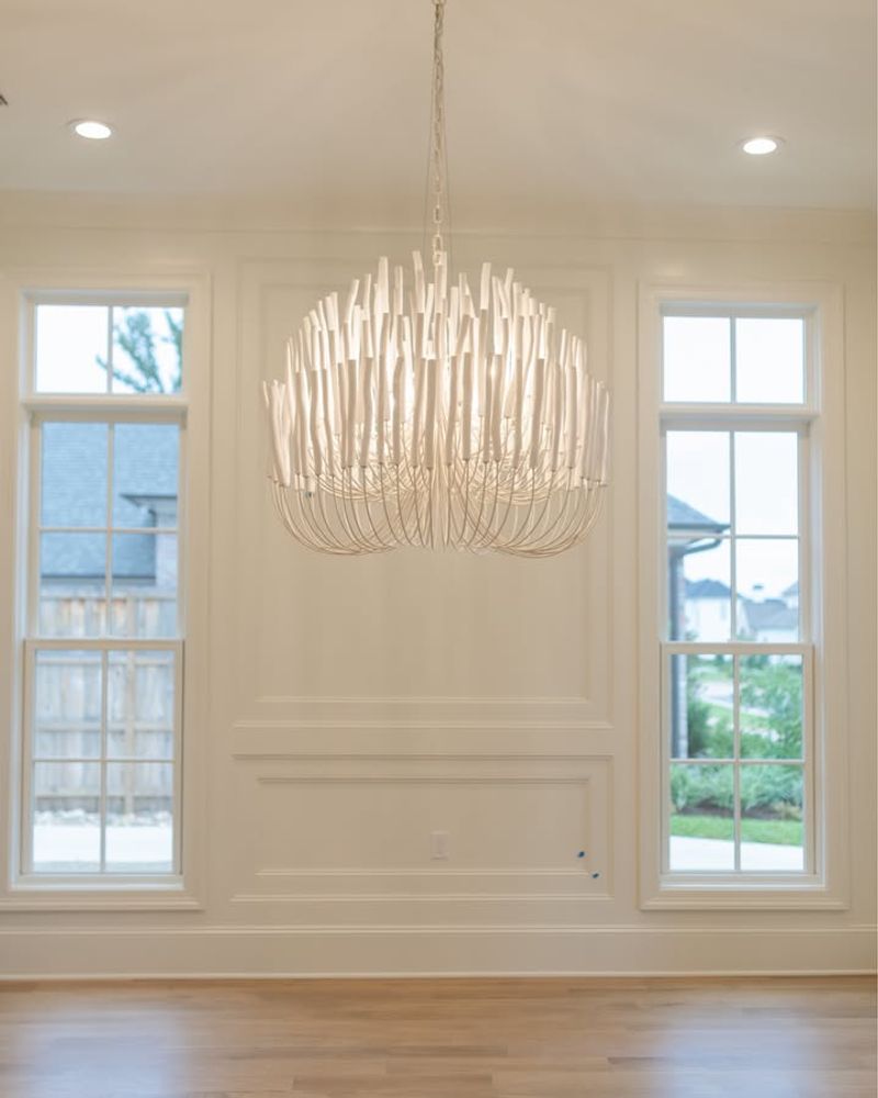 Install a Statement Chandelier