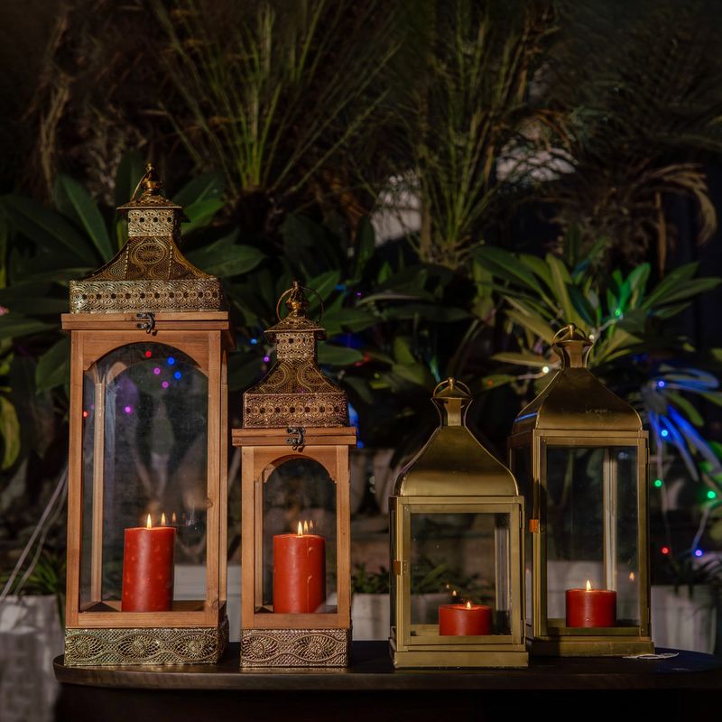 Intricate Candle Lanterns