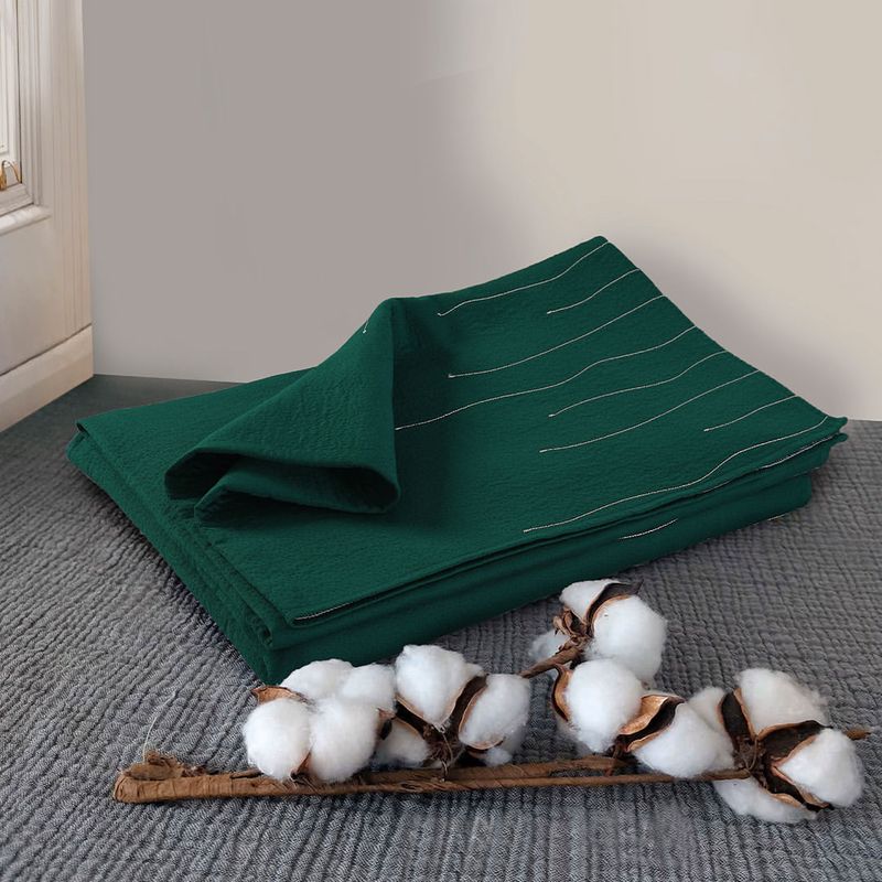 Jade Green Throw Blanket