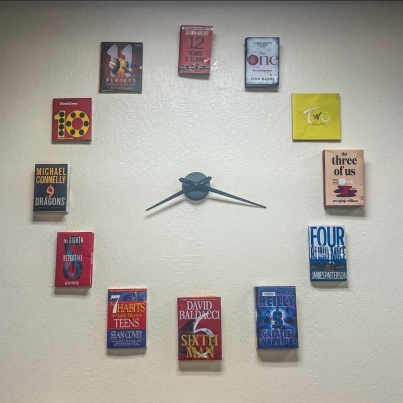 Literary Themed Clock