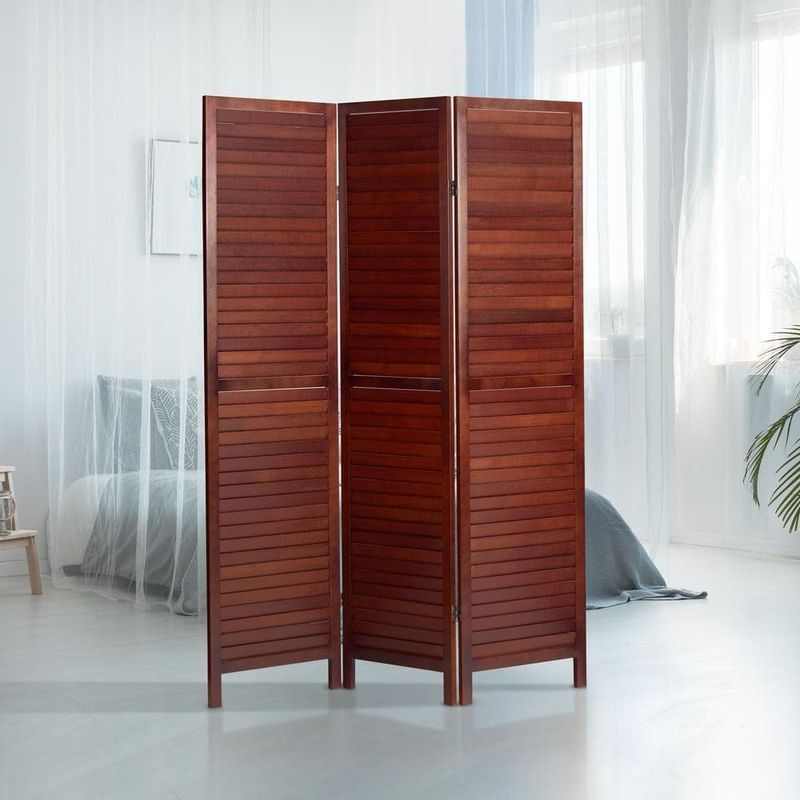 Louvered Room Divider