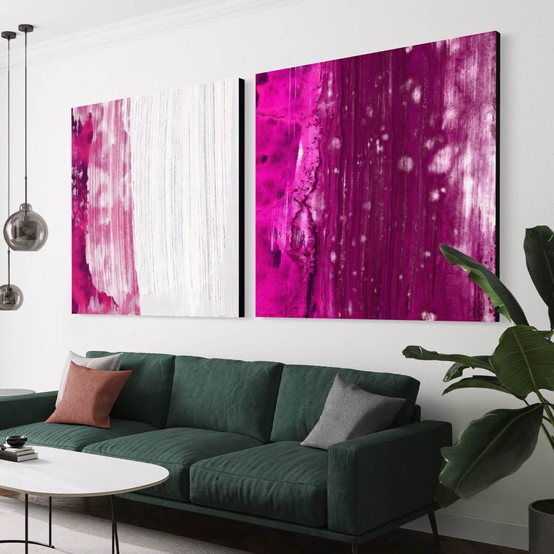 Magenta Art Pieces