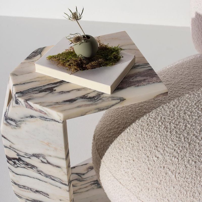 Marble Side Table