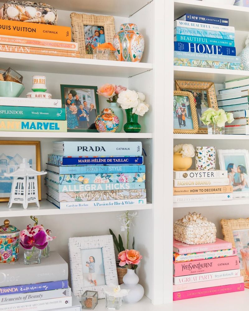 Maximalist Shelving