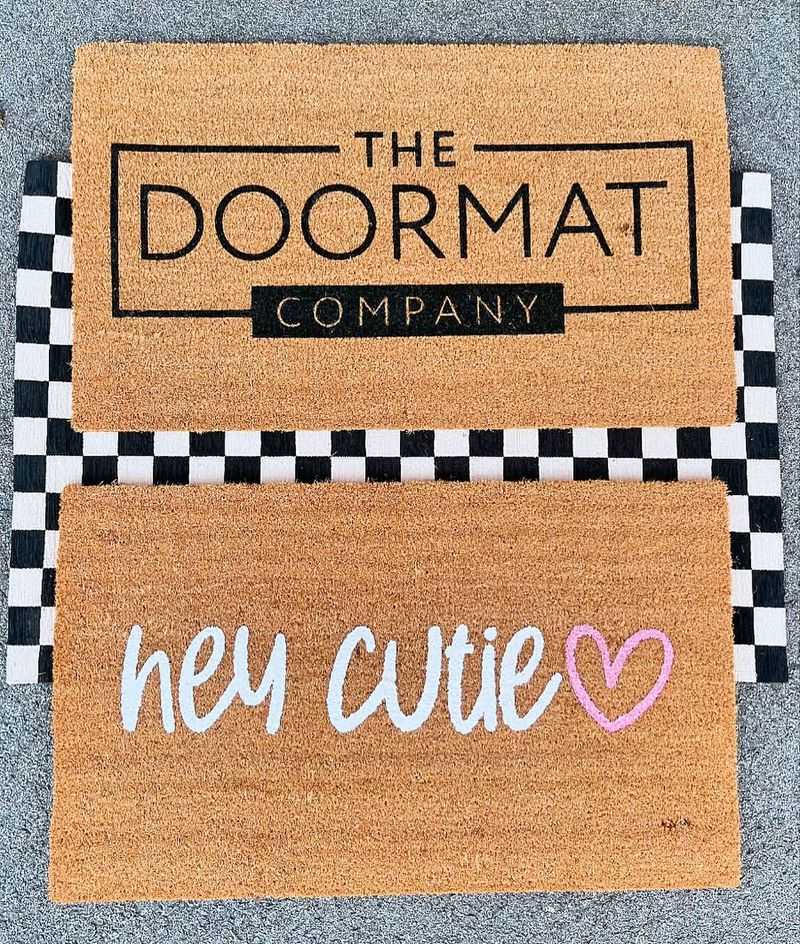 Personalized Doormat