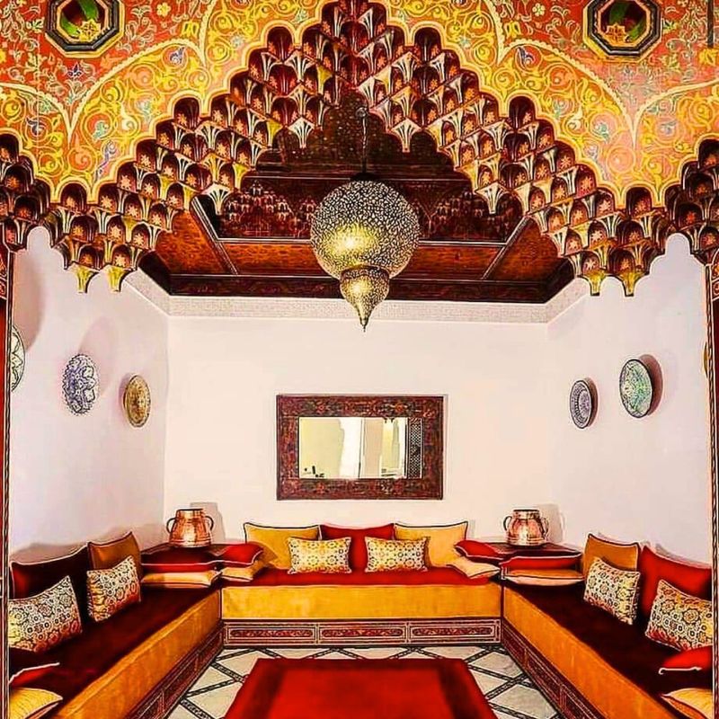 Moroccan Inspired Lounge