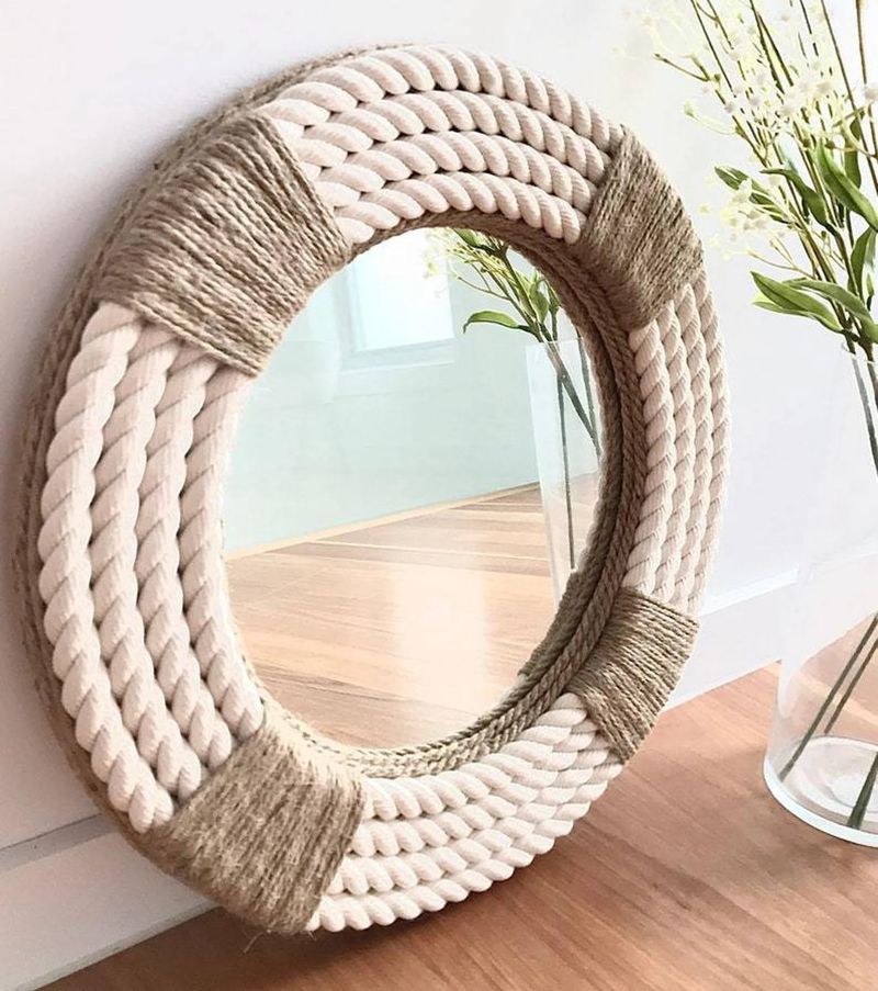 Nautical Rope Mirror