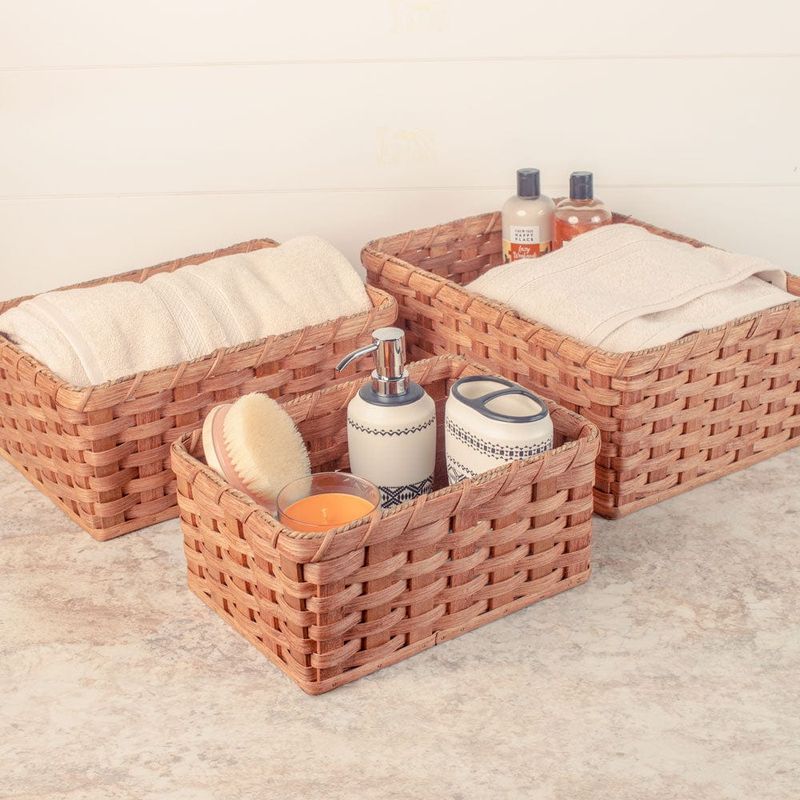 Nesting Baskets for Extra Towels