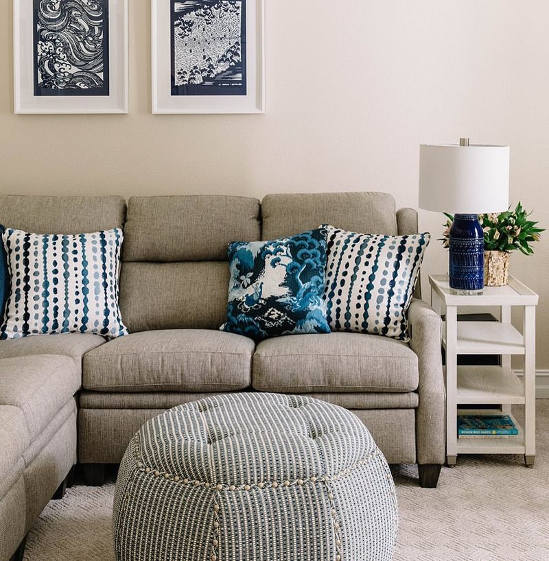 Neutral Base with Pops of Color