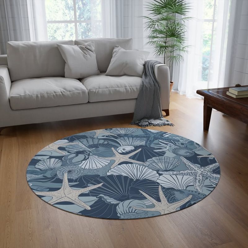 Ocean-Themed Area Rug